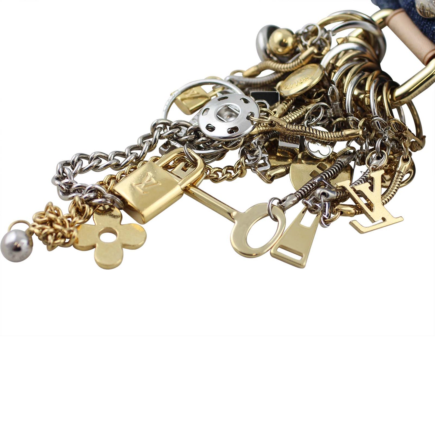 Louis Vuitton Monogram Denim Pleaty Raye Bag