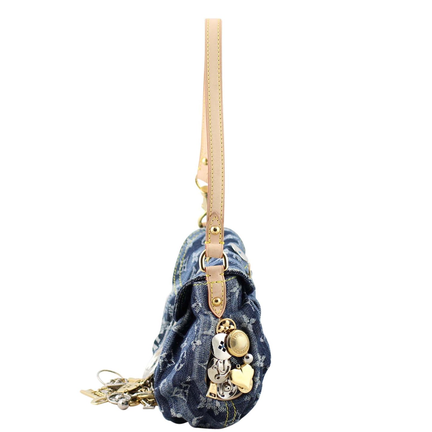 Louis Vuitton Monogram Denim Pleaty Raye Bag