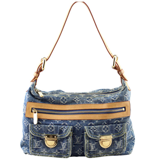 Louis Vuitton Monogram Denim Baggy PM