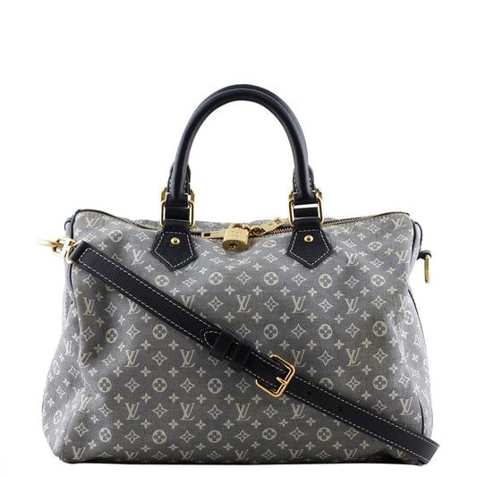 Louis Vuitton Encre Monogram Idylle Speedy Bandouliere 30