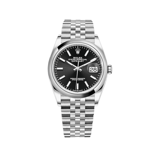 Rolex Datejust 36 126200 Stainless Steel Black Dial Jubilee