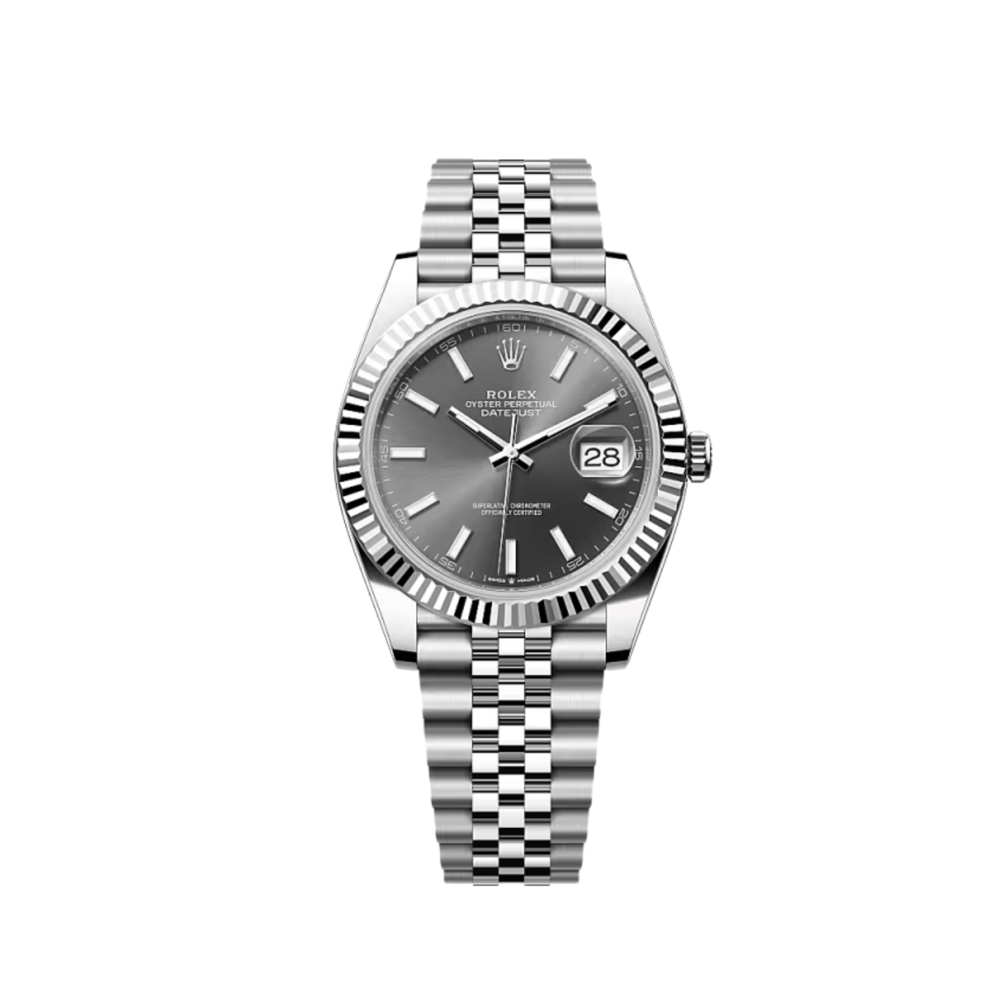 Rolex Datejust 41 126334 Stainless Steel Slate Dial Jubilee (2021)