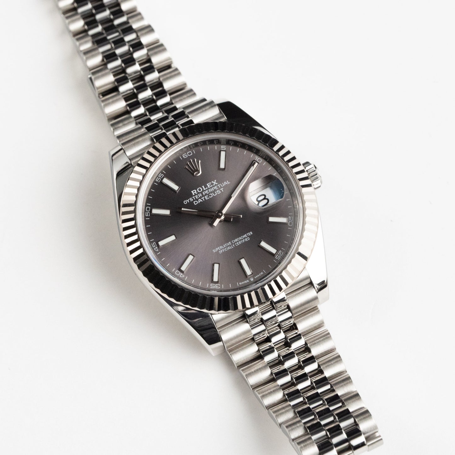 Rolex Datejust 41 126334 Stainless Steel Slate Dial Jubilee (2021)