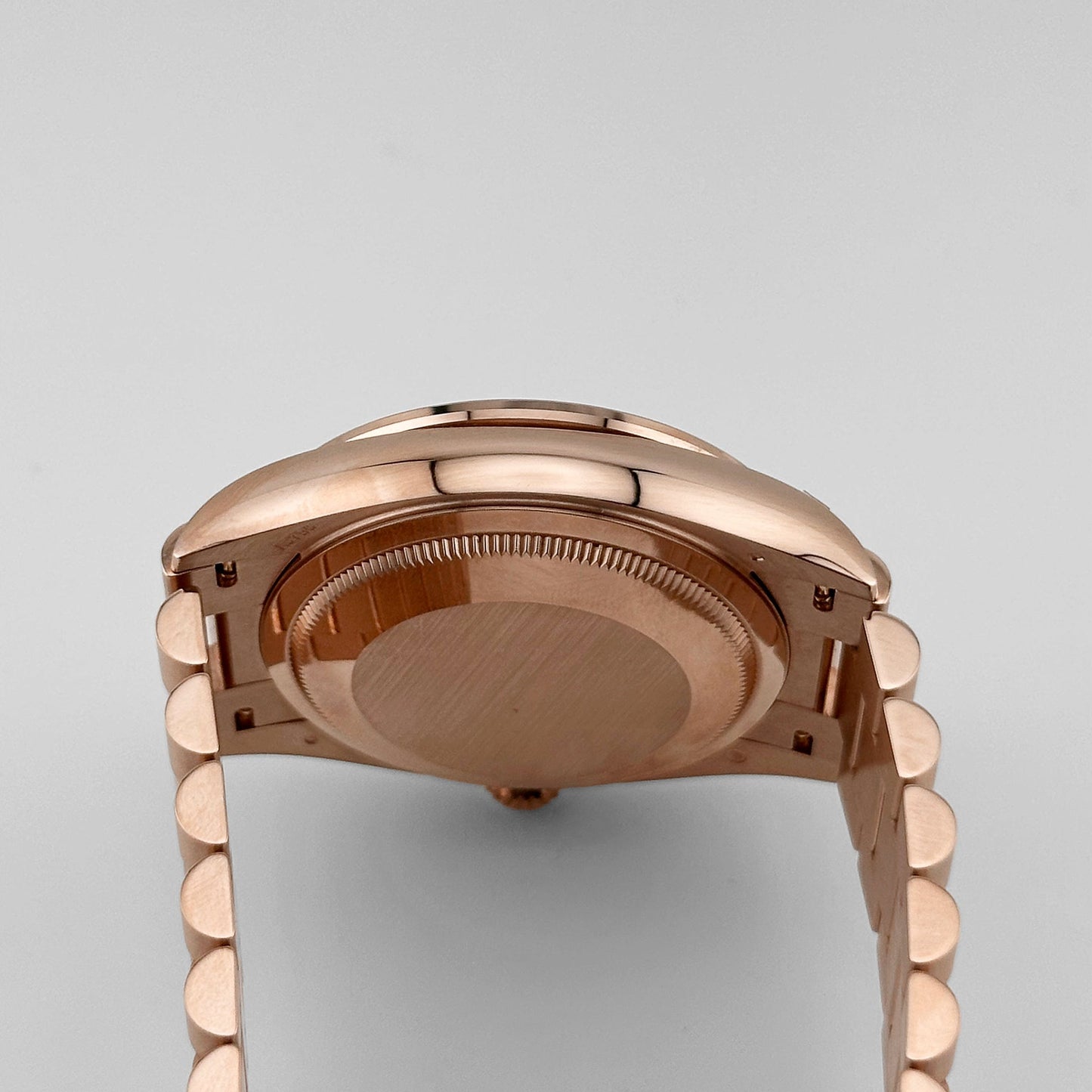 Rolex Day-Date 36 128345RBR Rose Gold Mother of Pearl Diamond Bezel