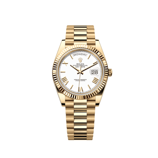 Rolex Day-Date 40 228238 Yellow Gold White Roman Numerals Dial (2023)