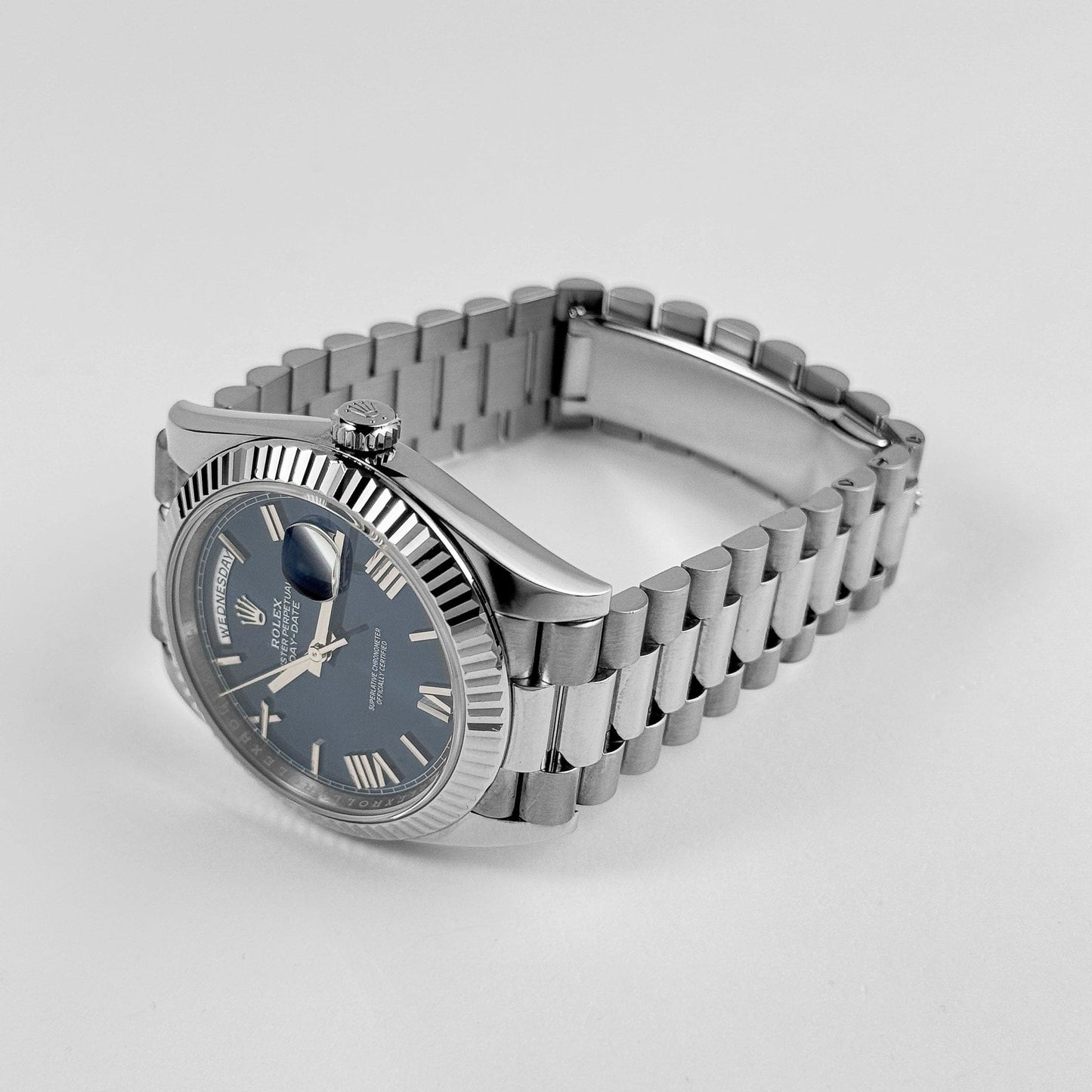 Rolex Day-Date 40 228239 White Gold Blue Dial (2018)