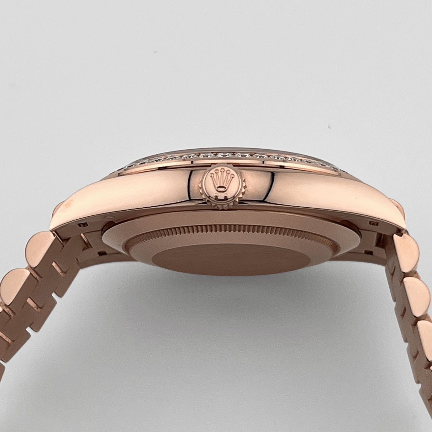 Rolex Day-Date 40 228345RBR Rose Gold Diamond Dial Diamond Bezel (2024)