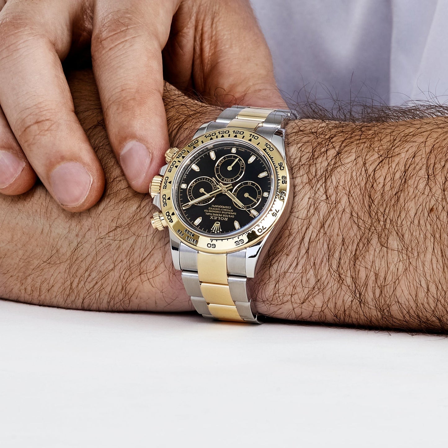 Rolex Daytona 116503 Yellow Gold Stainless Steel Black Dial (2019)