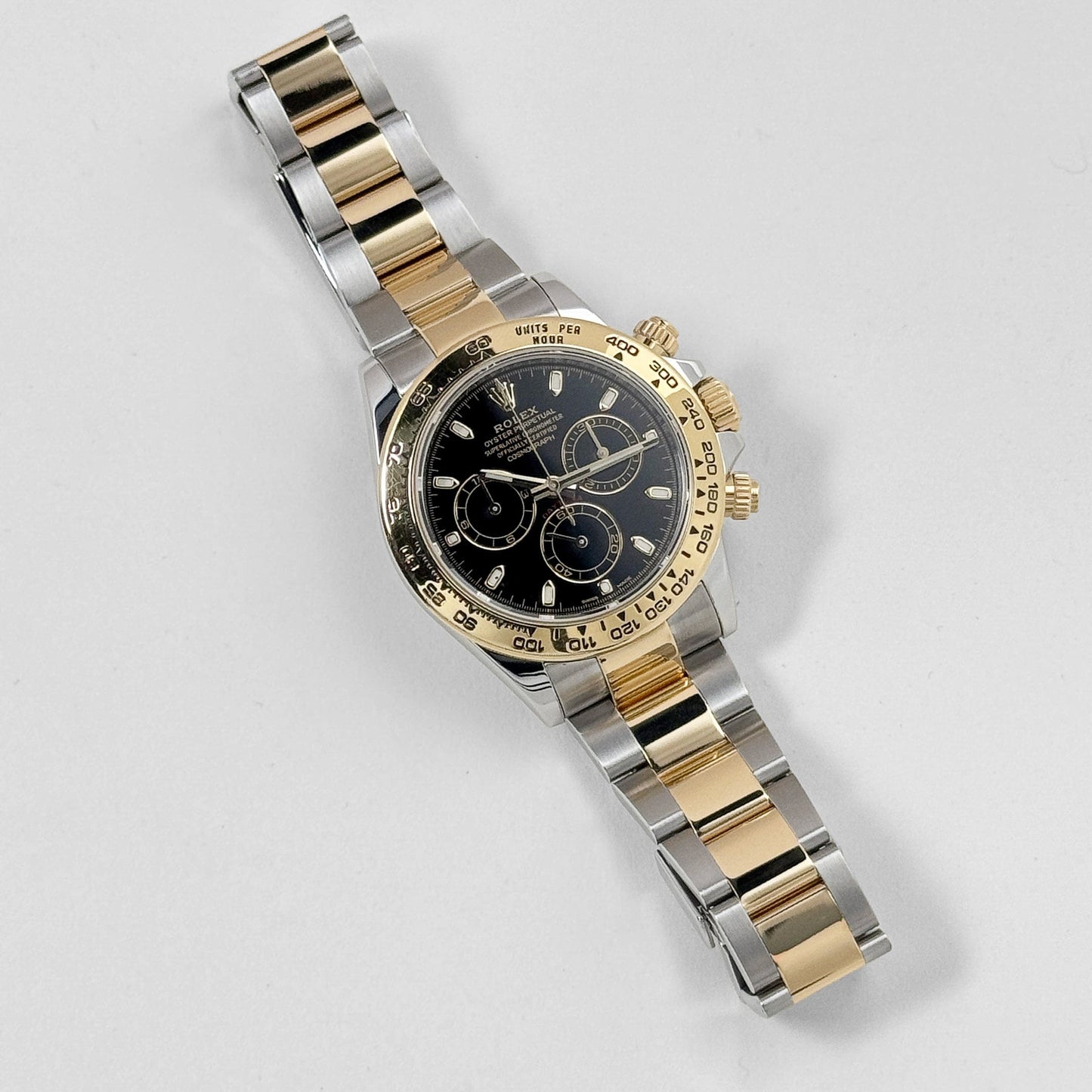 Rolex Daytona 116503 Yellow Gold Stainless Steel Black Dial (2019)