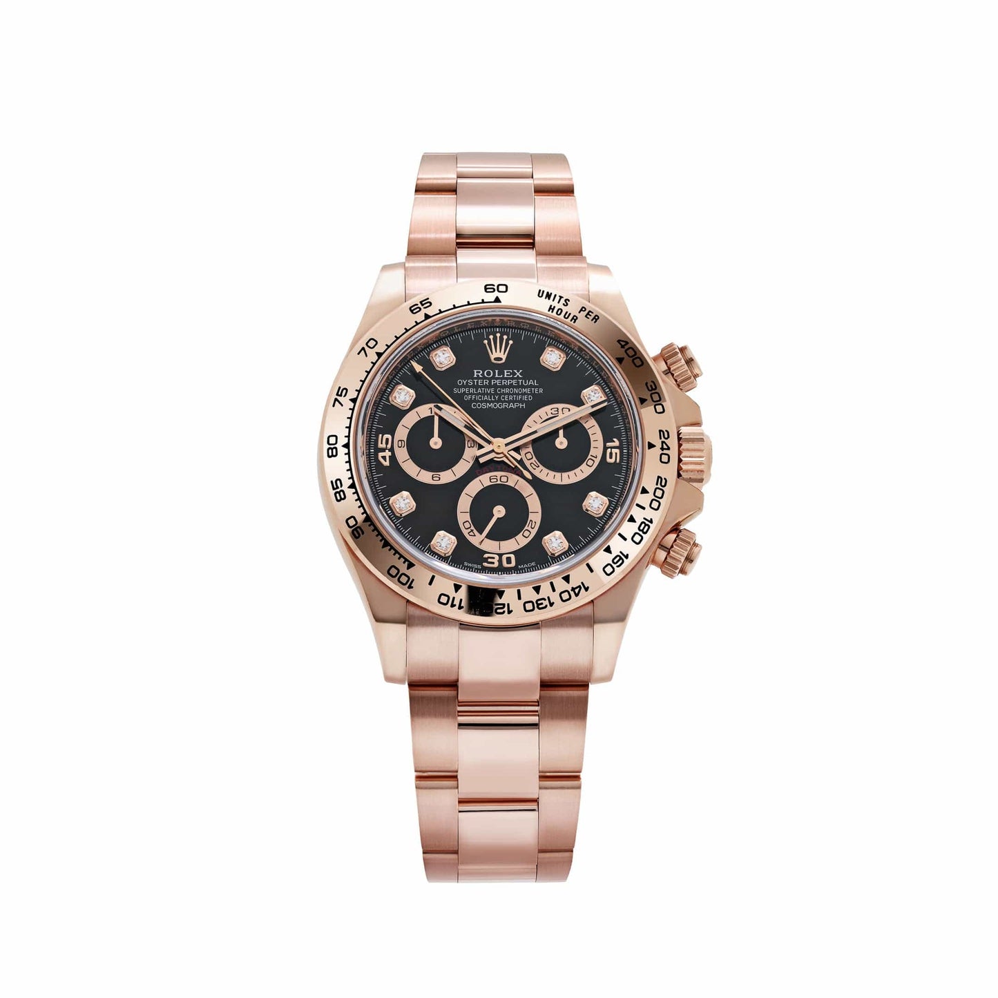 Rolex Daytona 116505 Rose Gold Black Diamond Dial (2022)