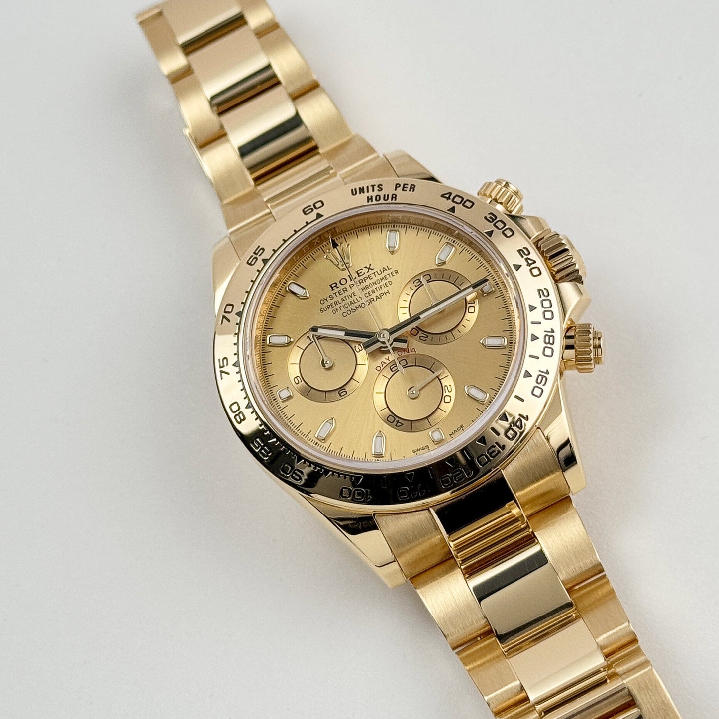 Rolex Daytona 116508 Yellow Gold Champagne Dial (2022)
