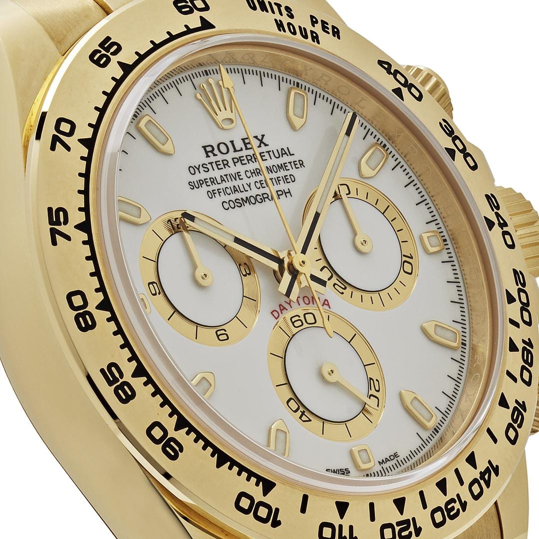 Rolex Daytona 116508 Yellow Gold White Dial
