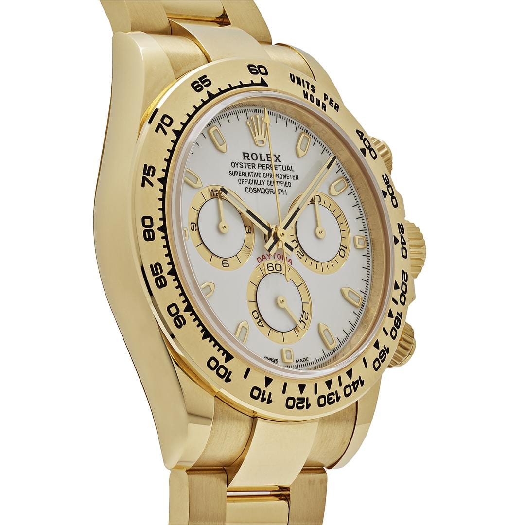 Rolex Daytona 116508 Yellow Gold White Dial