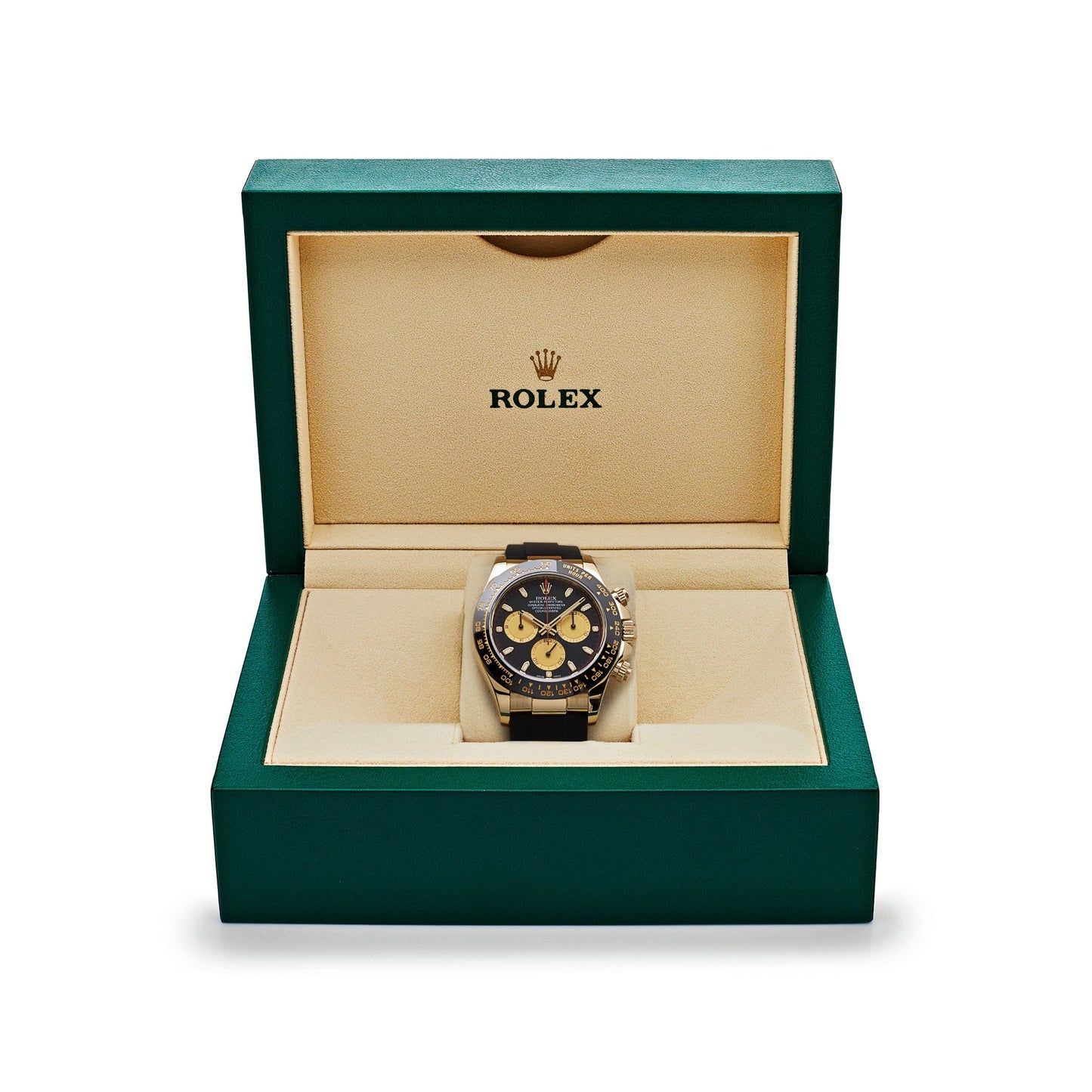 Rolex Daytona 116518LN 'Paul Newman' Yellow Gold Black Dial