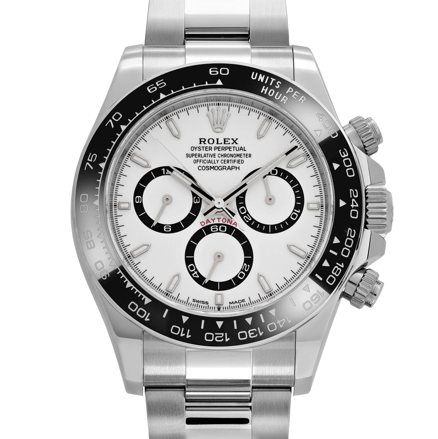 Rolex Daytona 126500LN Stainless Steel White Panda Dial (2024)