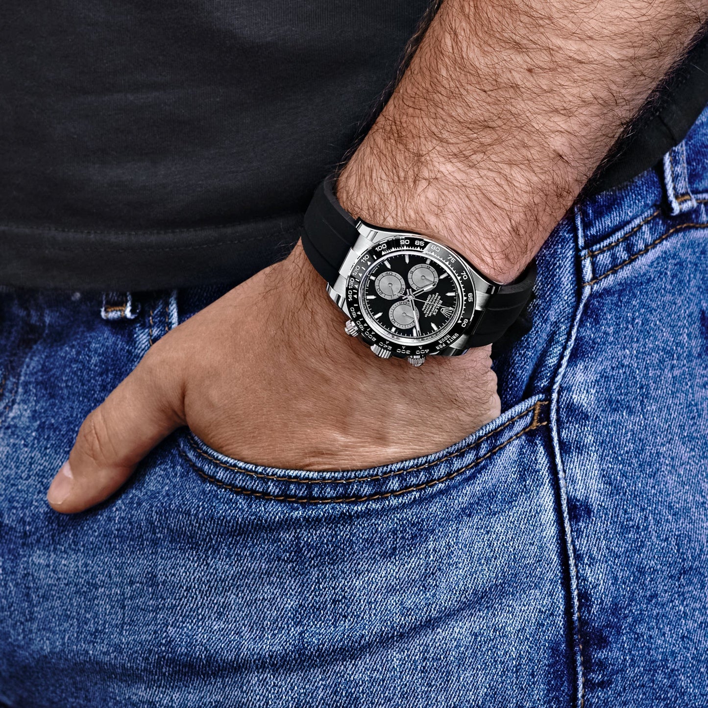 Rolex Daytona 126519LN 'Baby Le Mans' White Gold Black Dial (2025)