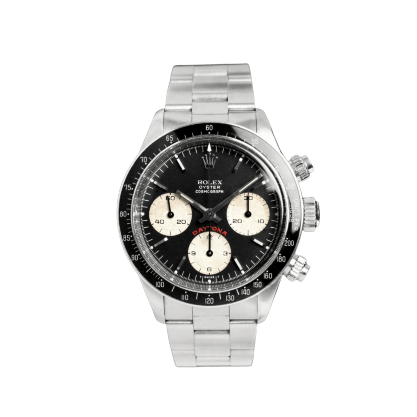 Rolex Daytona 6263 'Big Red' Stainless Steel Black Sigma Dial (1975)