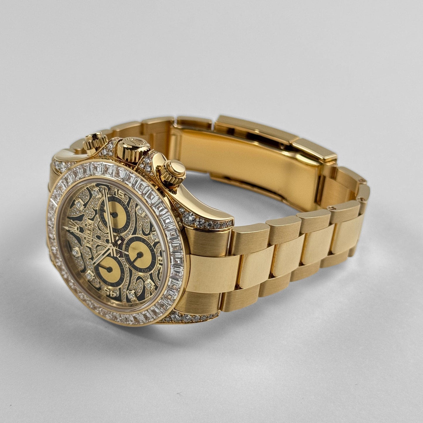 Rolex Daytona 'Eye of the Tiger' 116598TBR Yellow Gold Diamond Accents (2024)