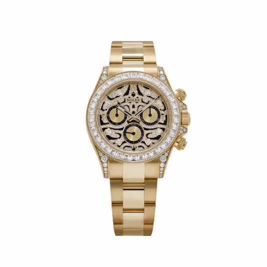 Rolex Daytona 'Eye of the Tiger' 116598TBR Yellow Gold Diamond Accents (2024)