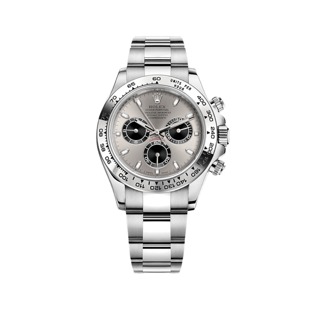 Rolex Daytona 116509 White Gold Steel Dial