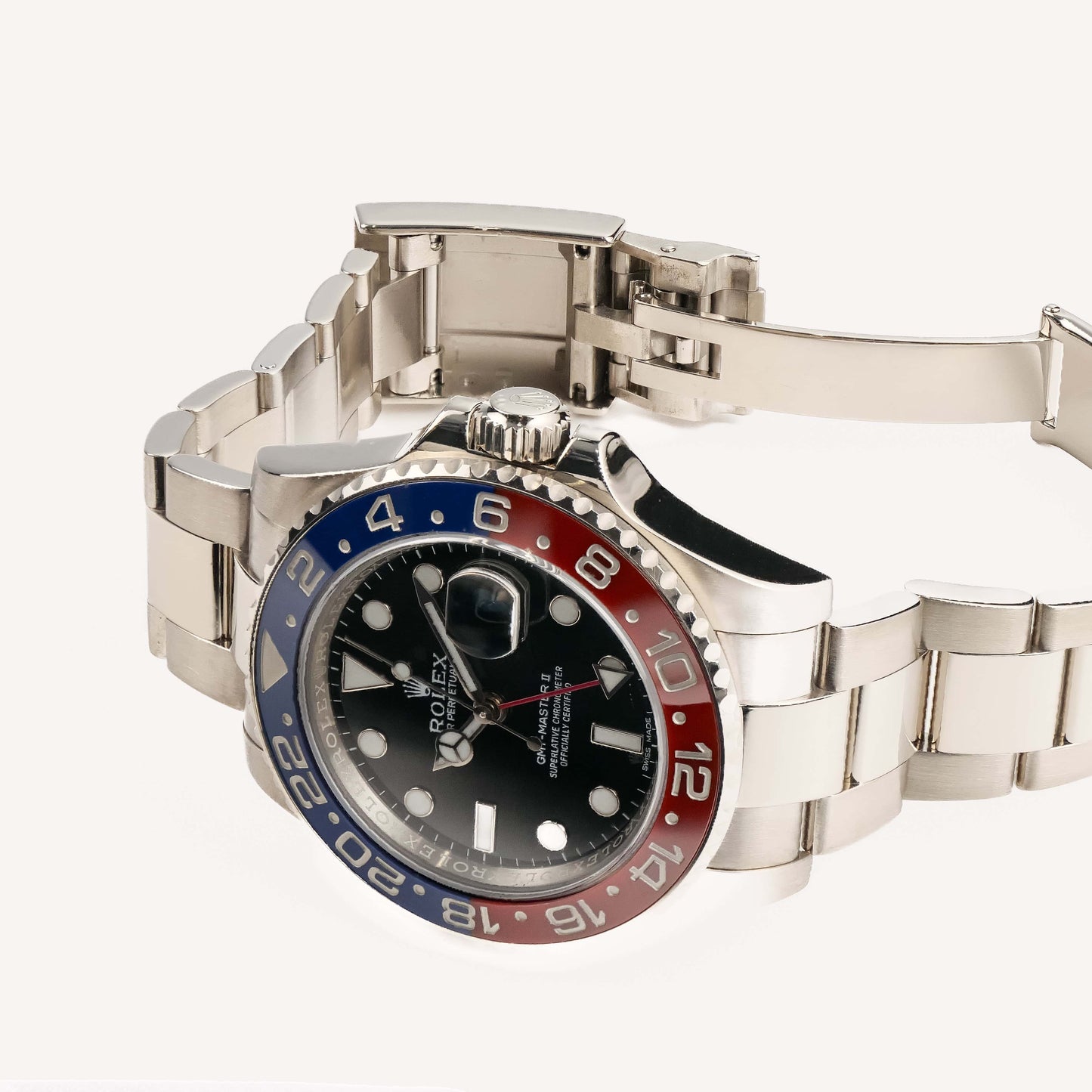 Rolex GMT-Master II 116719BLRO 'Pepsi' White Gold Black Dial (2017)