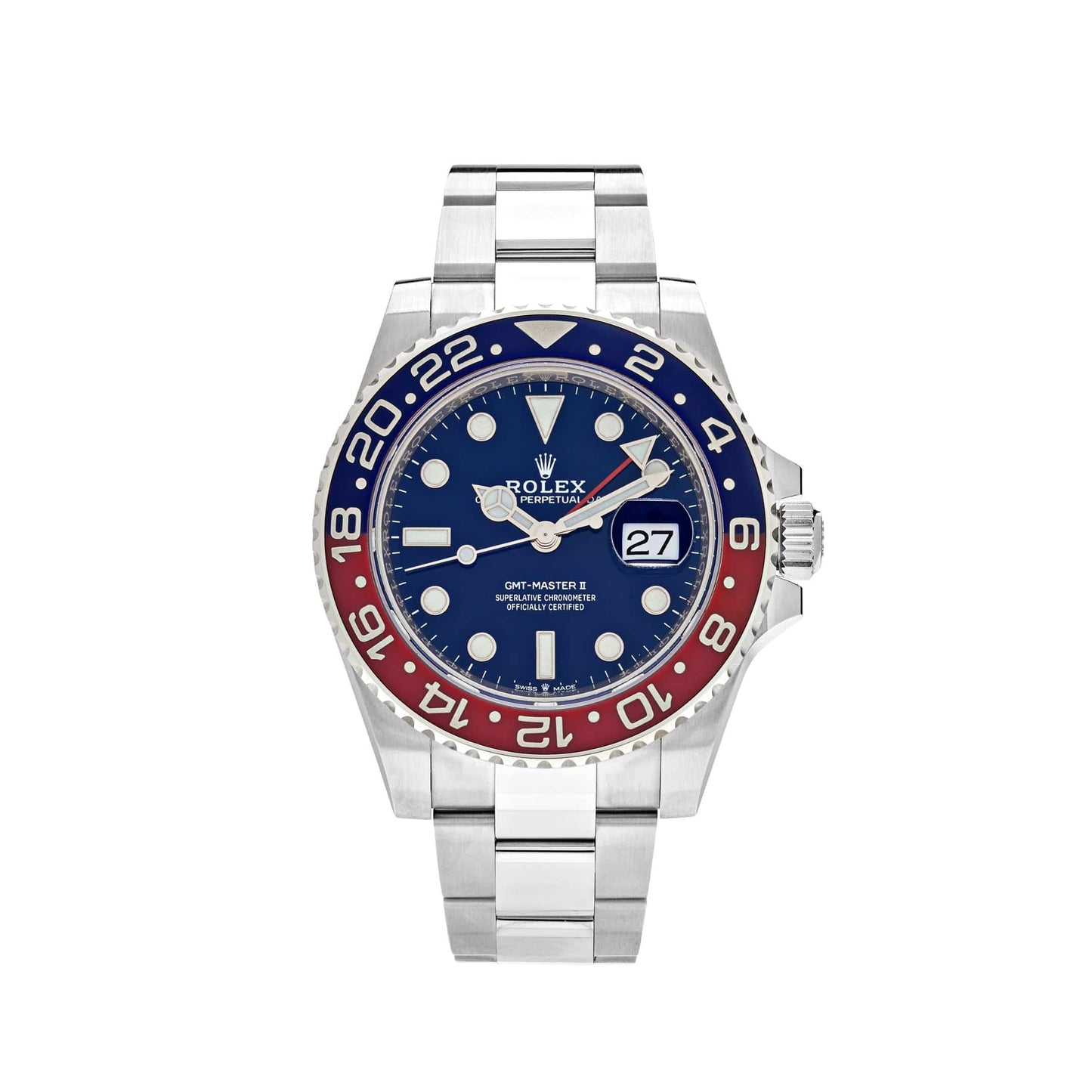 Rolex GMT-Master II 126719BLRO 'Pepsi' White Gold Blue Dial (2024)