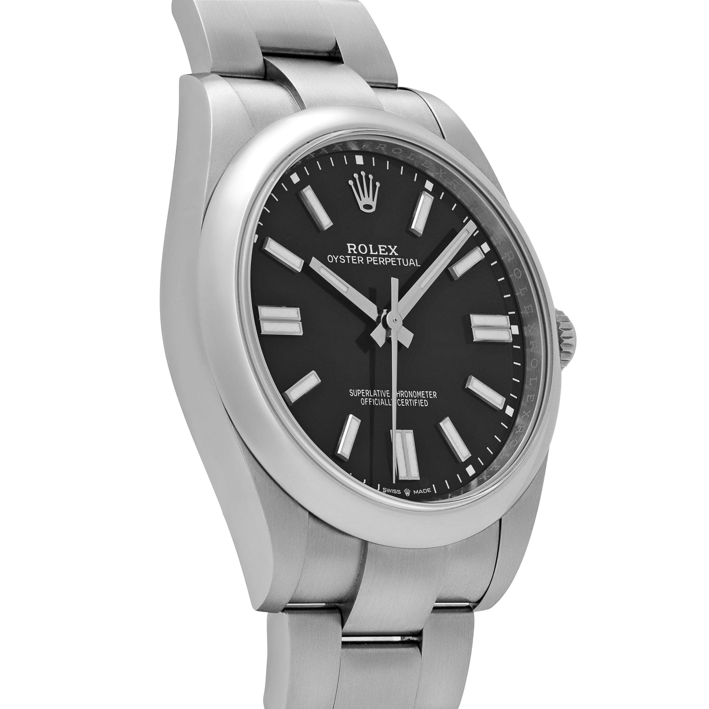Rolex Oyster Perpetual 41 124300 Stainless Steel Black Dial