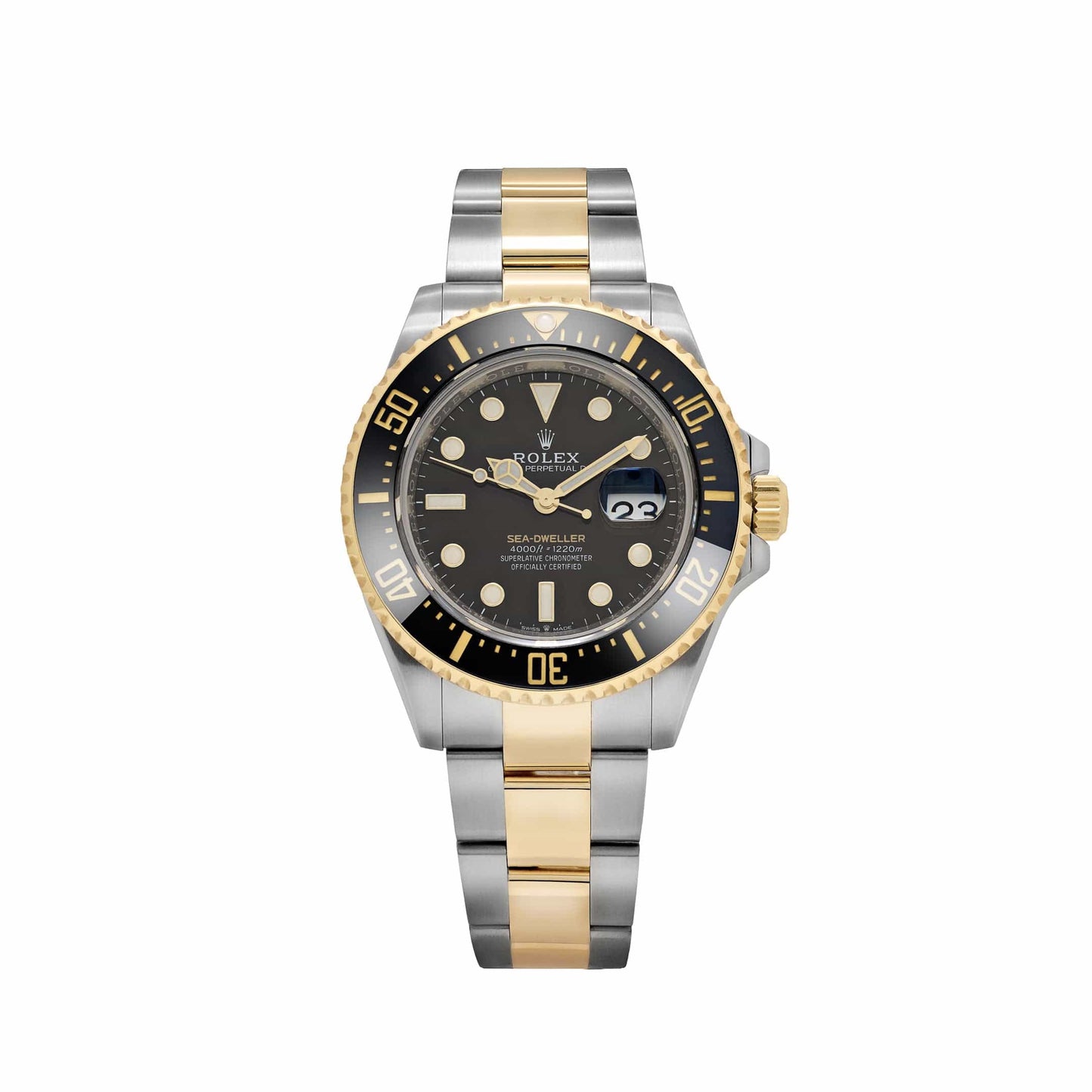 Rolex Sea-Dweller 126603 Stainless Steel Yellow Gold Black Dial (2020)
