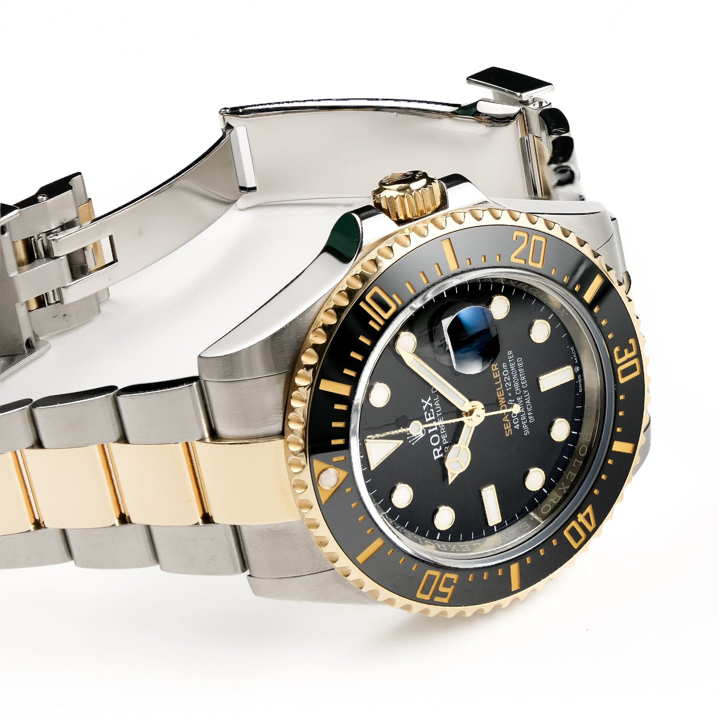 Rolex Sea-Dweller 126603 Stainless Steel Yellow Gold Black Dial (2022)
