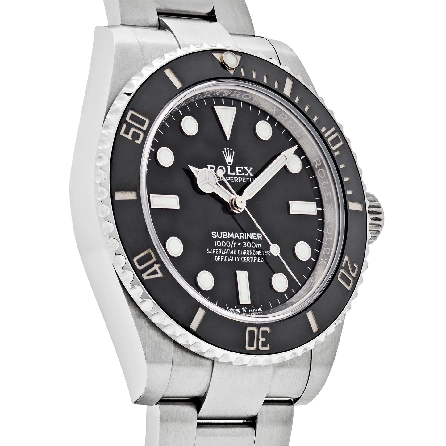 Rolex Submariner No Date 124060 Stainless Steel Black Dial (2025)
