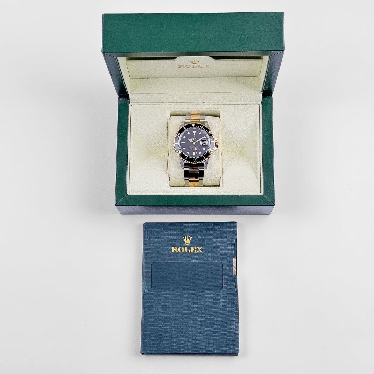 Rolex Submariner Date 16613N Stainless Steel Yellow Gold Black Dial (2008)