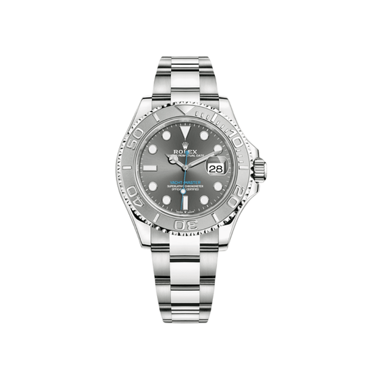 Rolex Yacht-Master 40 116622 Stainless Steel Platinum Rhodium Dial